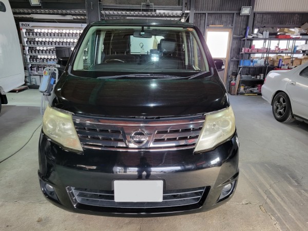 日産セレナ　中古エンジン載せ替え
