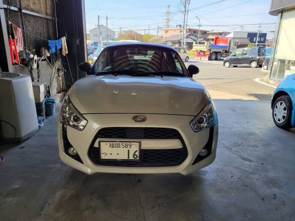 ダイハツ　コペン　タイヤ交換