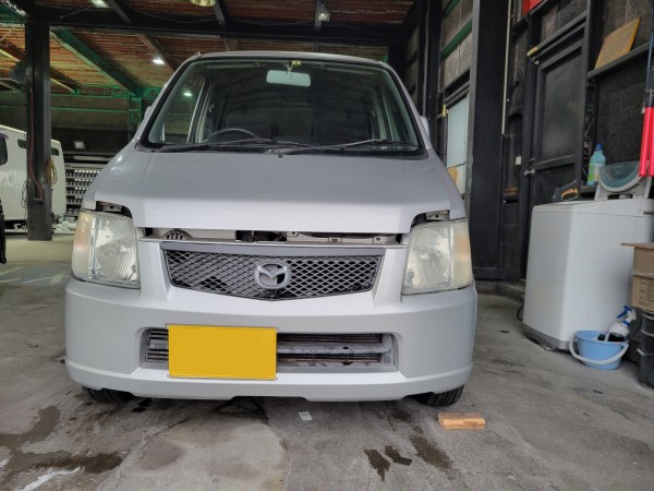 マツダ　AZ-ワゴン　燃料ポンプ取替