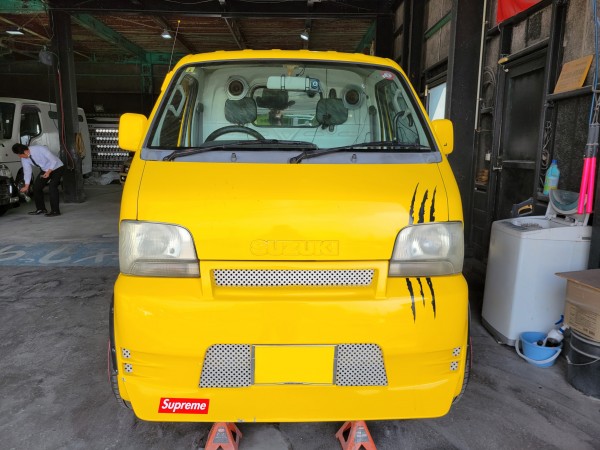 スズキ　キャリィ　燃料ポンプ取替