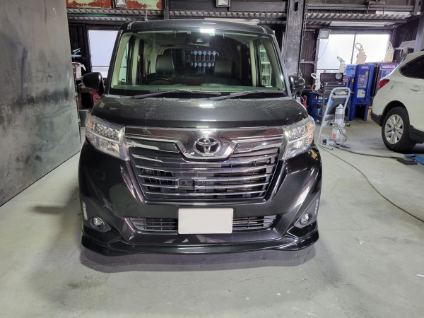 トヨタ　ルーミー　エアコン修理