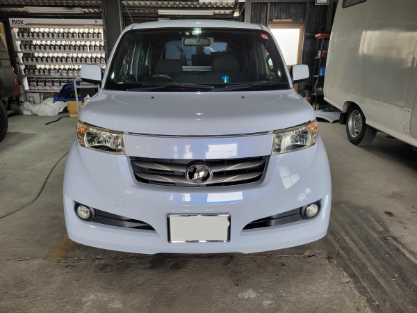 トヨタ　ｂＢ　ダウンサス取替