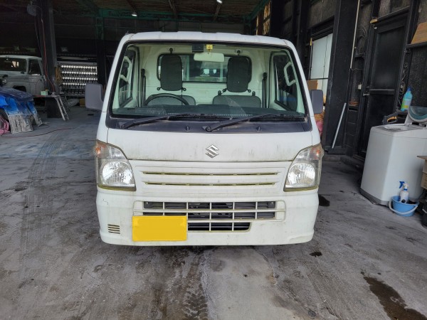 スズキ　キャリィ　ヒーターコントロールユニット交換